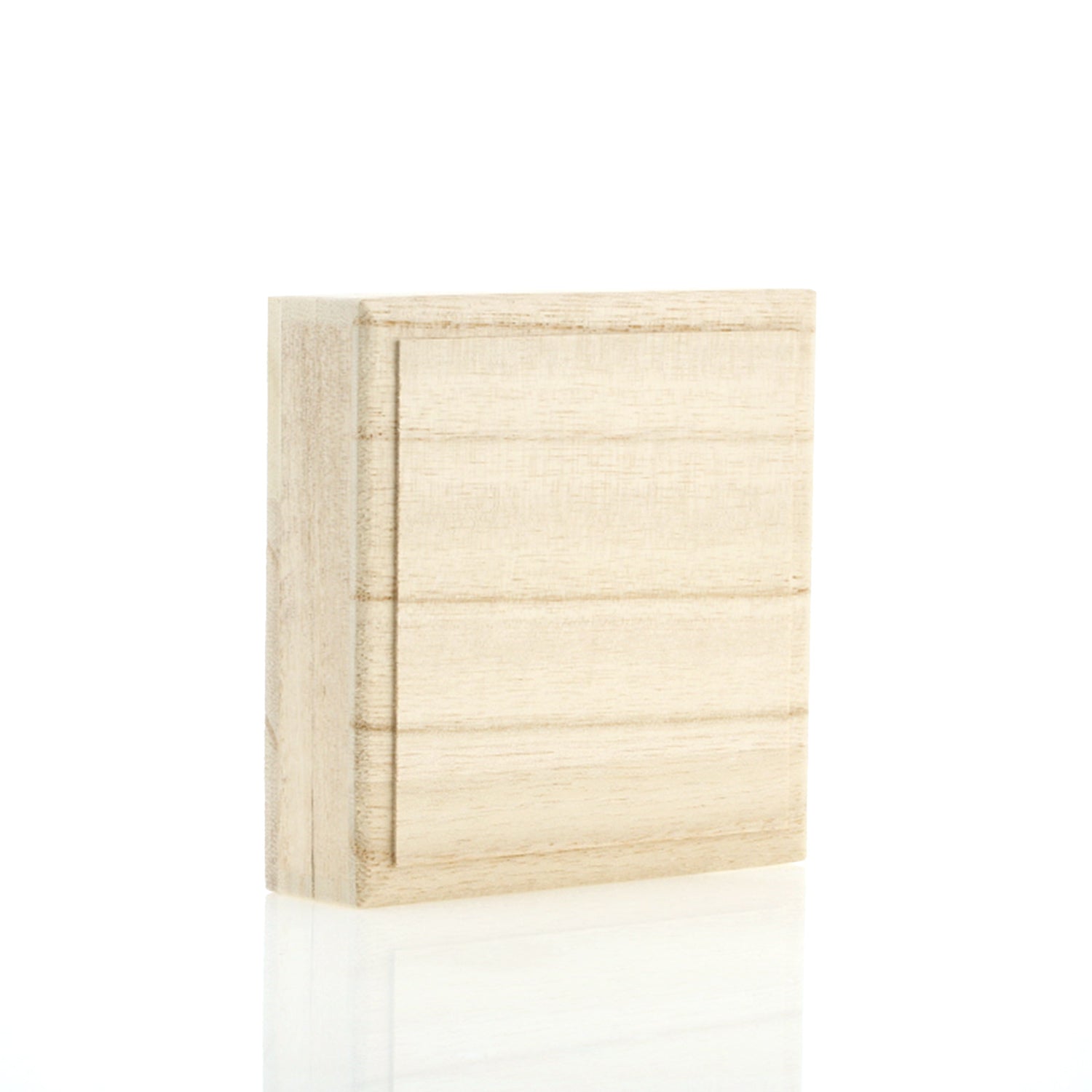 桐箱（国産）97×97×26mm｜パワーストーン浄化・小物収納