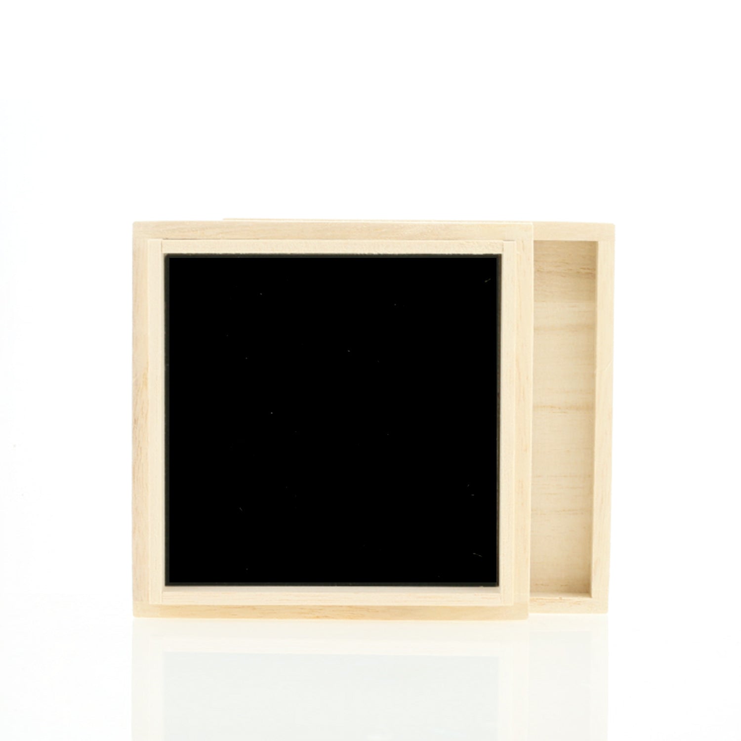 桐箱（国産）97×97×26mm｜パワーストーン浄化・小物収納