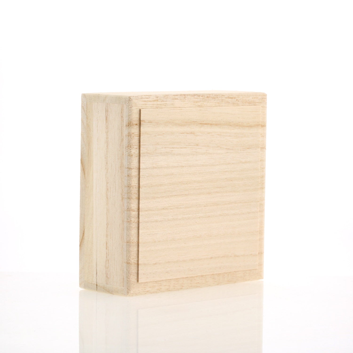 桐箱（国産）97×97×31mm｜パワーストーン浄化・小物収納