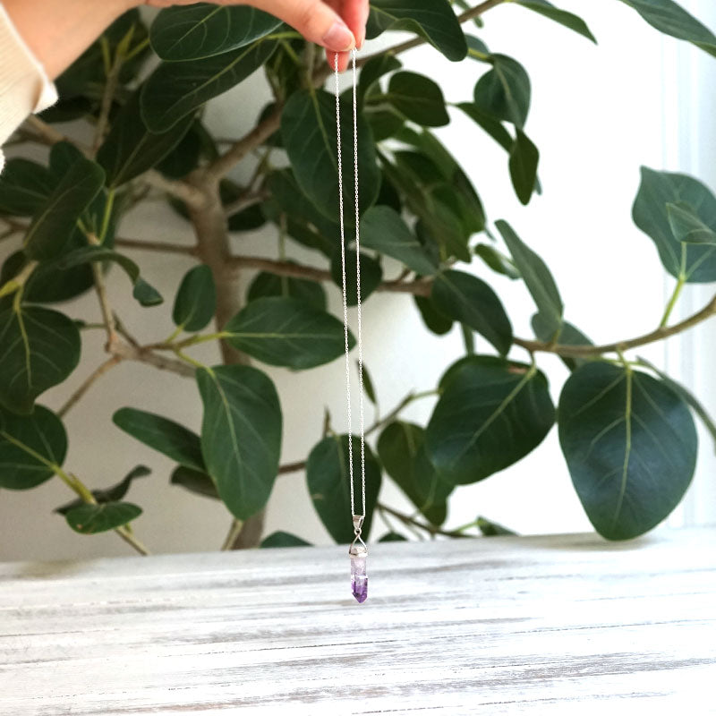 ペンデュラム ペンダント【アメジスト】ポーチ付き