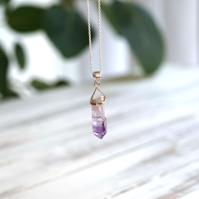 ペンデュラム ペンダント【アメジスト】ポーチ付き