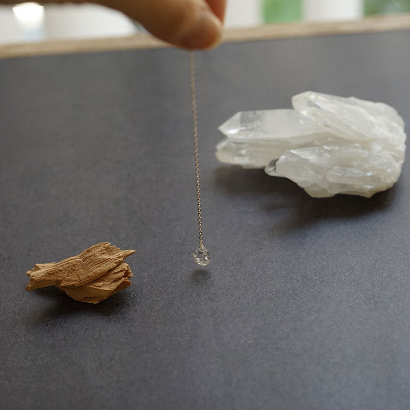 ミニペンデュラム【ハーキーマーダイヤモンド】ポーチ付き