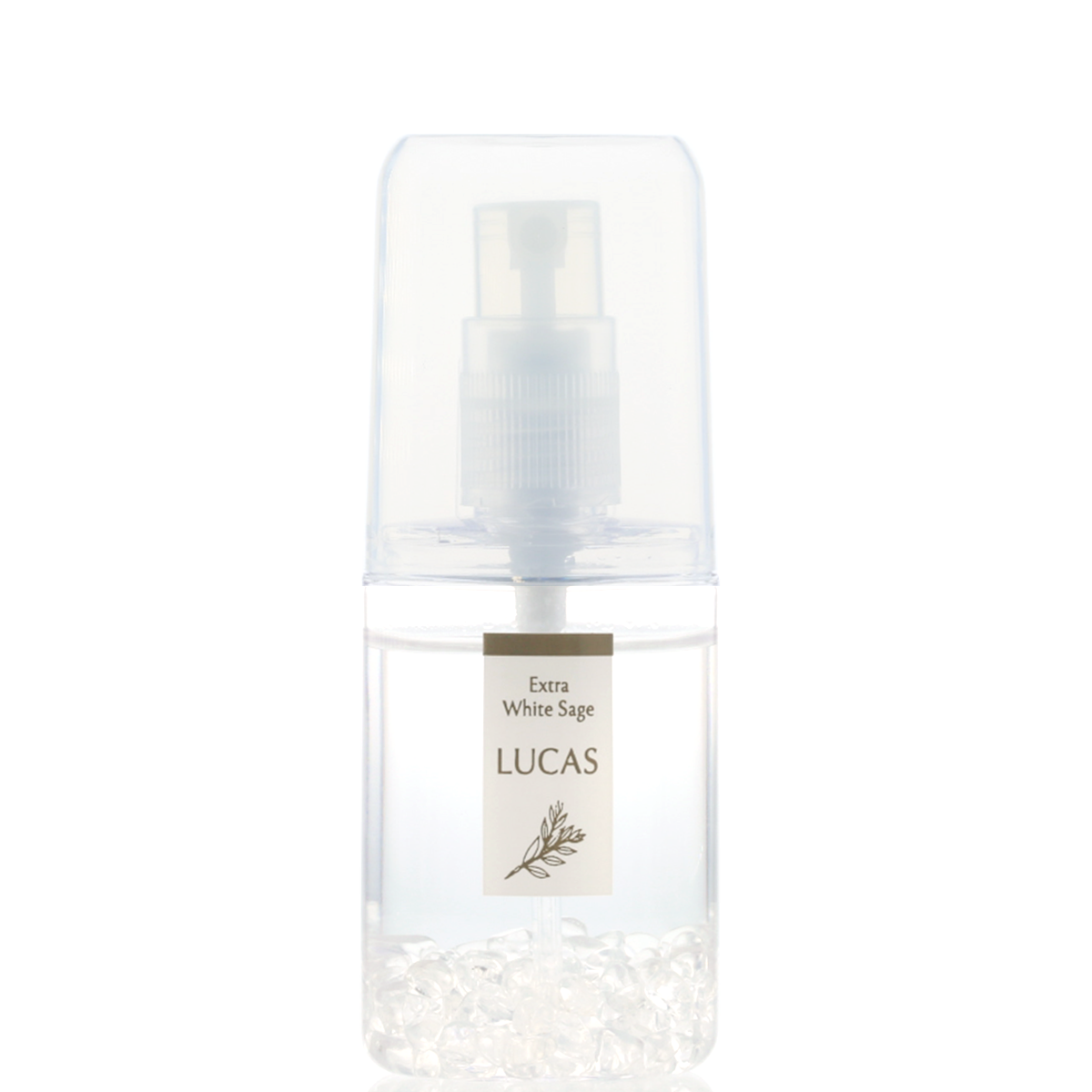 ホワイトセージ 浄化スプレー ルカス 【クリスタル】ポケットサイズ 20ml