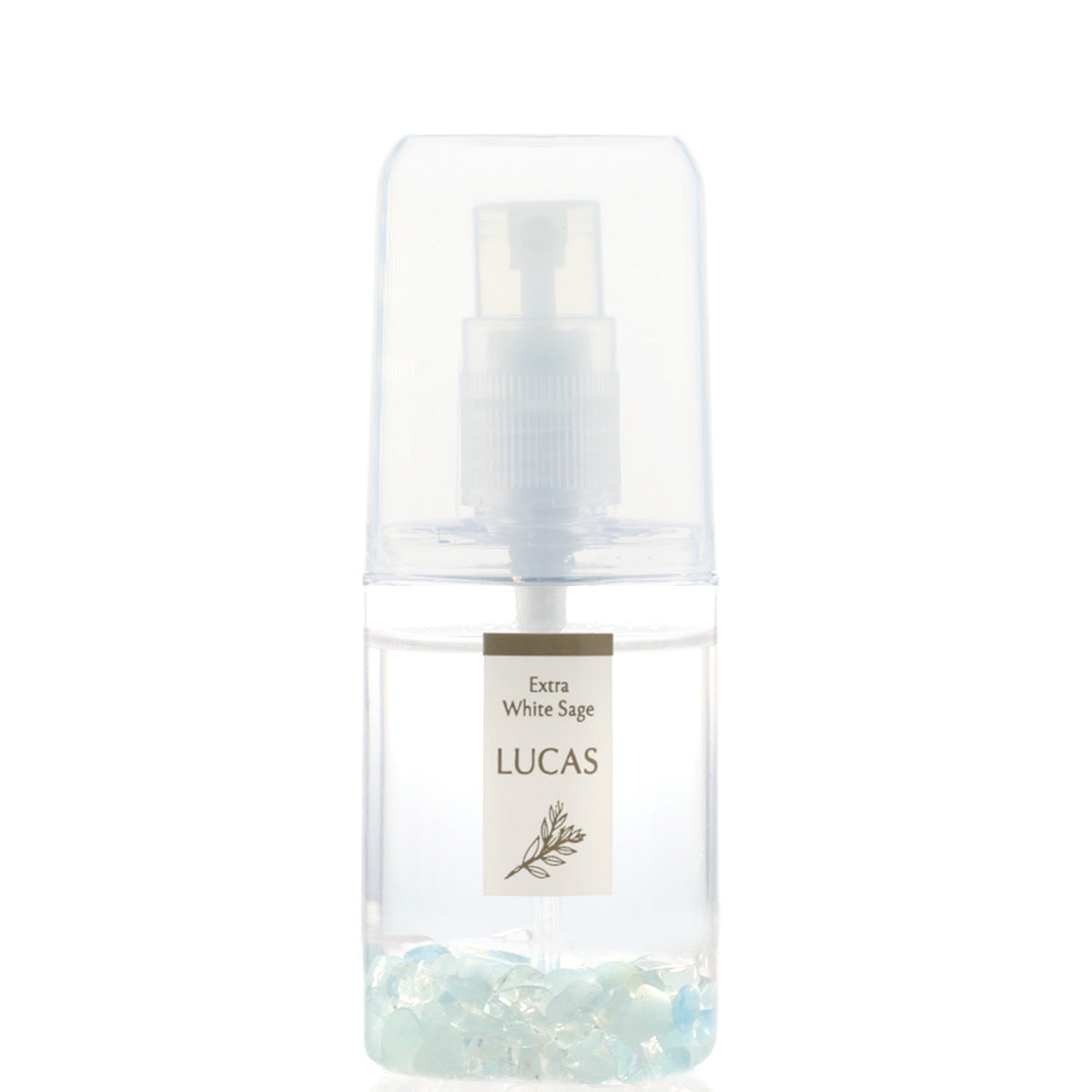 ホワイトセージ 浄化スプレー ルカス 【アクアマリン】ポケットサイズ 20ml