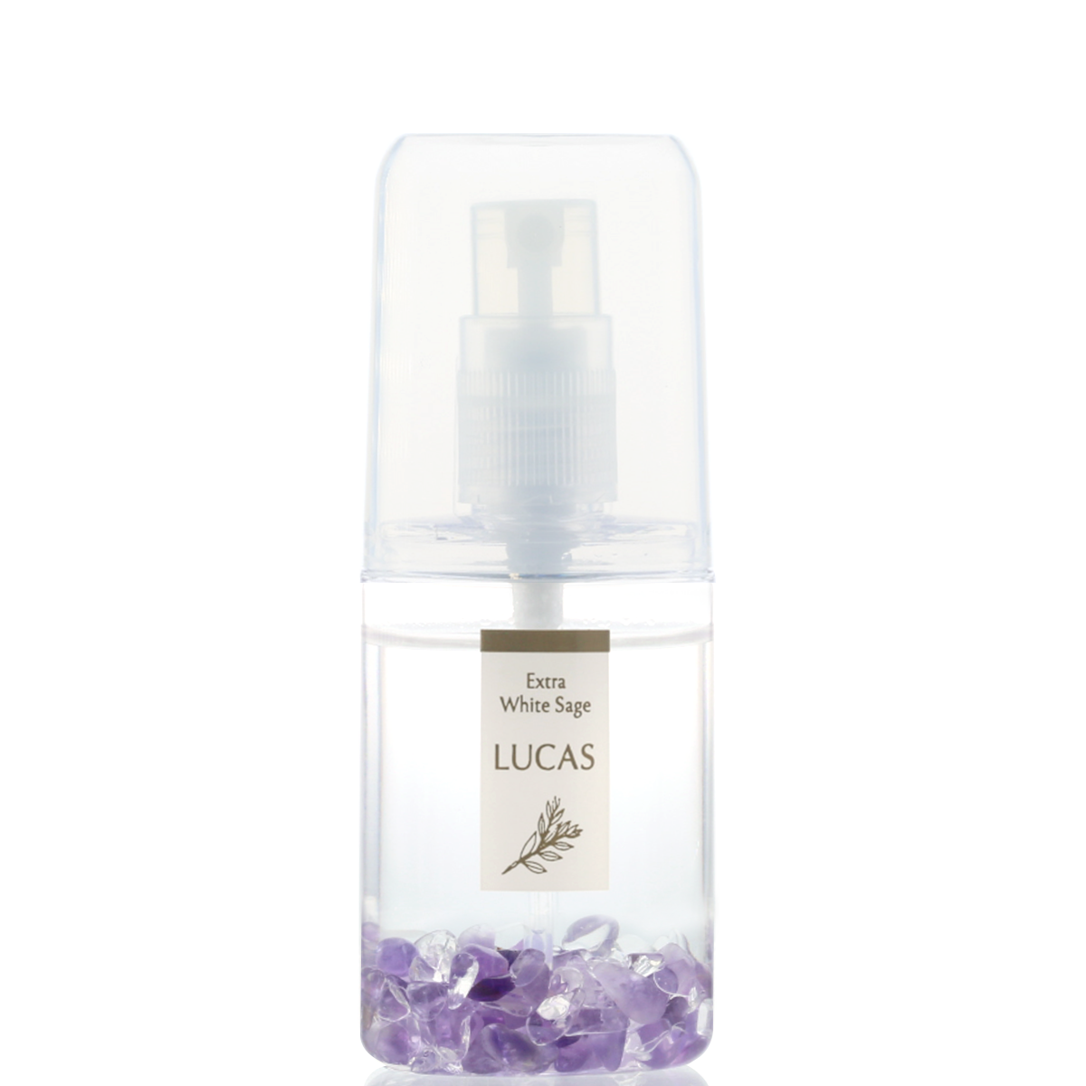 ホワイトセージ 浄化スプレー ルカス 【アメジスト】ポケットサイズ 20ml
