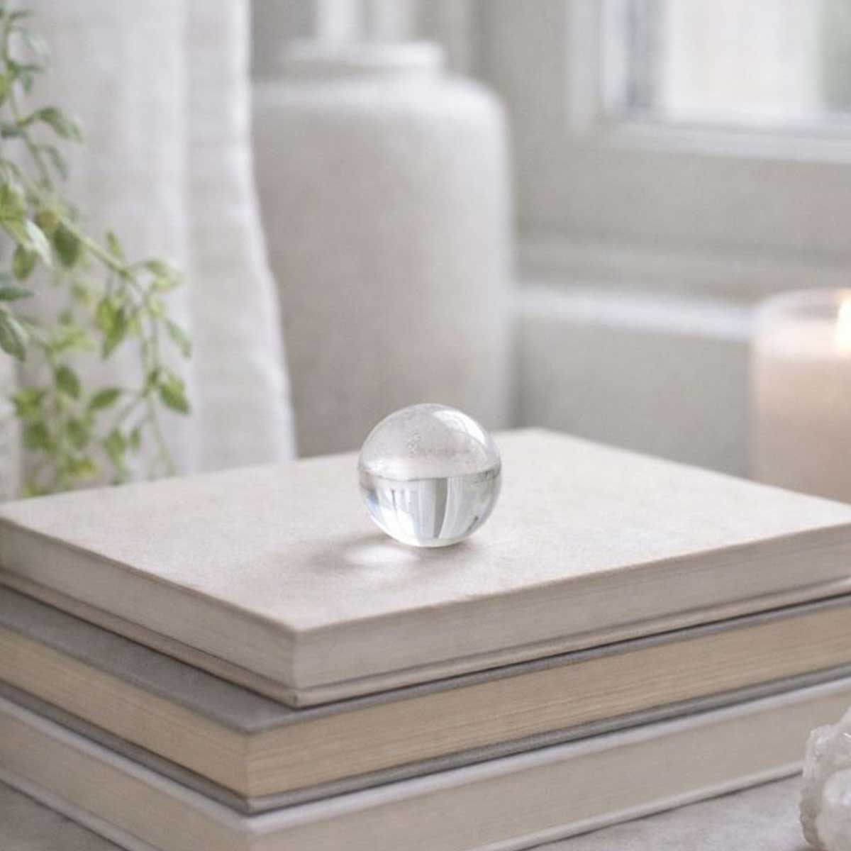 水晶 丸玉・スフィア 約25mm｜浄化・開運・風水インテリア (コピー)